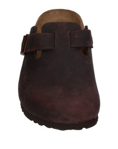 Birkenstock Mules & Clogs In Dark Brown