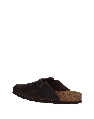 Birkenstock Mules & Clogs In Dark Brown