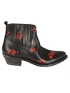 GOLDEN GOOSE Golden Goose Floral Detail Boots,G30WS292C4