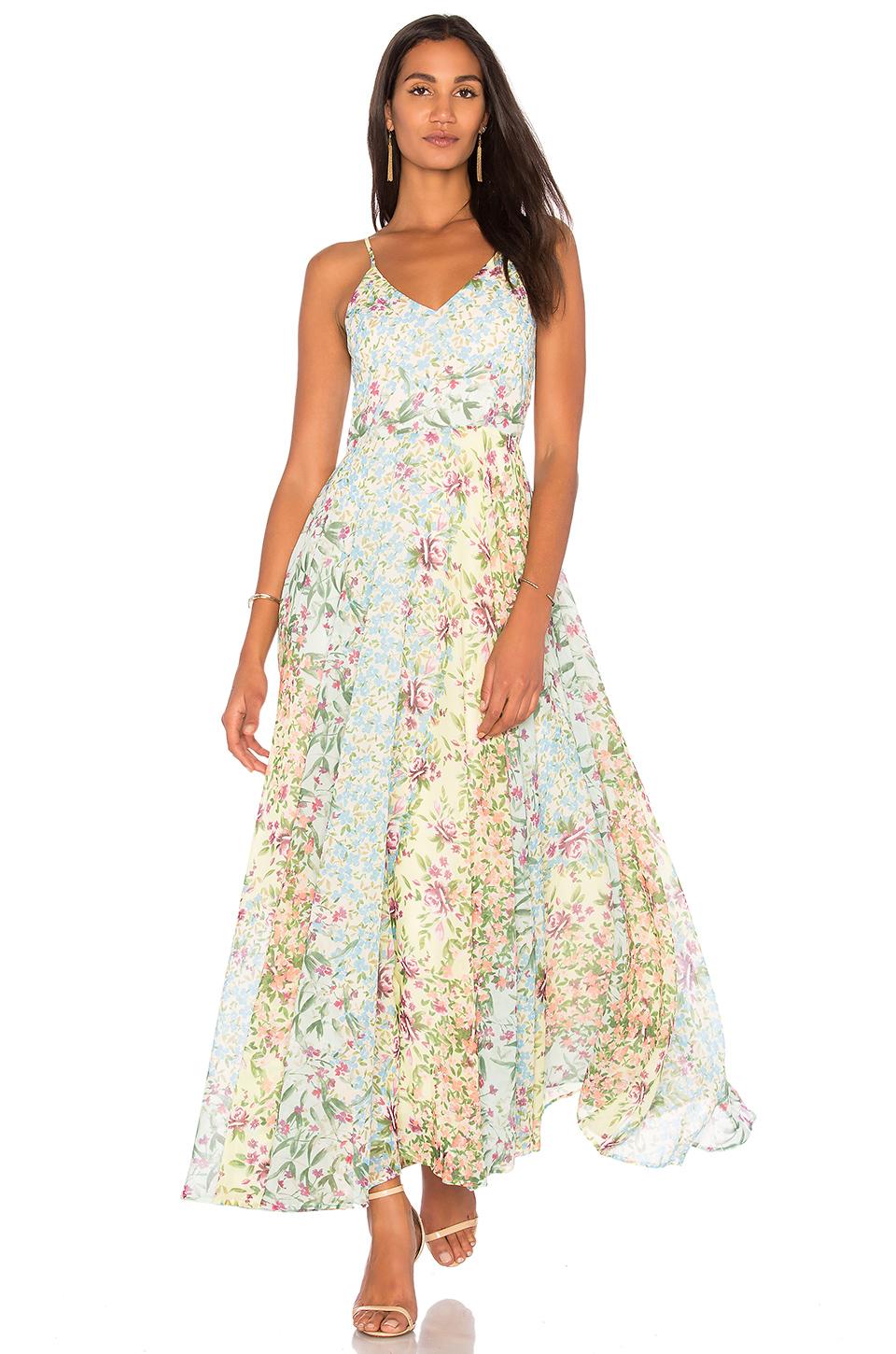 peace and love maxi dress