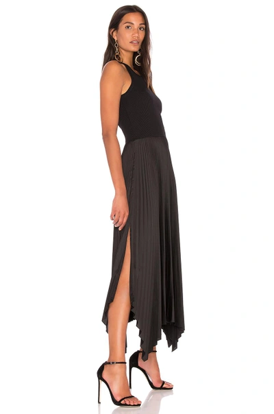 Shop Theory Vinessi Dress In Black