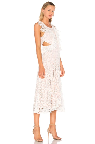 Shop Alexis Aldridge Dress In Ivory