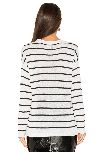 Shop The Fifth Label Looking Glass Sweater In Black & White