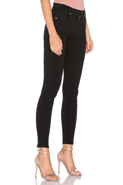 Shop Agolde Sophie Skinny In Jet