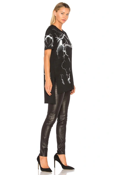 Shop Marcelo Burlon County Of Milan Ponunk Long T-shirt In Black