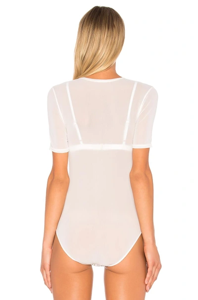 Shop Capulet Crew Neck Bodysuit In White