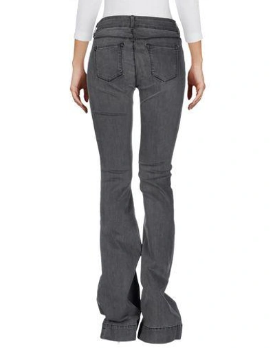 Shop J Brand Woman Denim Pants Grey Size 27 Cotton, Polyester, Elastane
