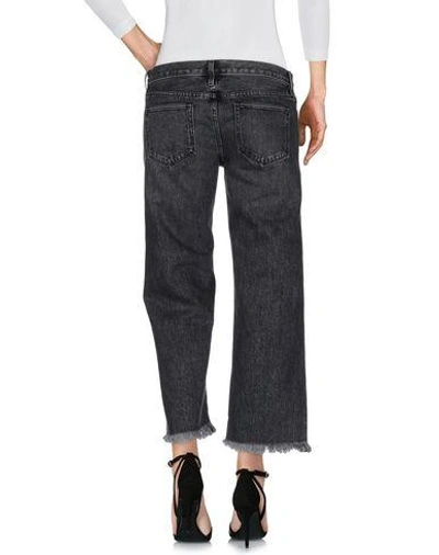 Shop Simon Miller Woman Denim Pants Steel Grey Size 27 Cotton
