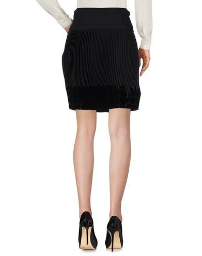 Shop Carven Knee Length Skirt In Black
