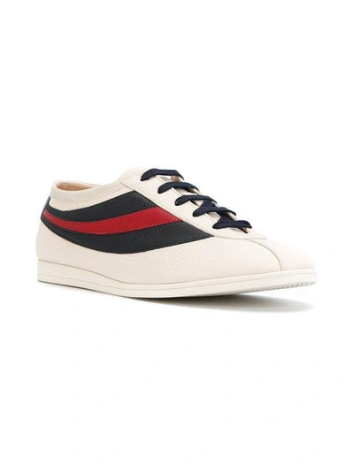 Shop Gucci Falacer Gg Web Sneakers