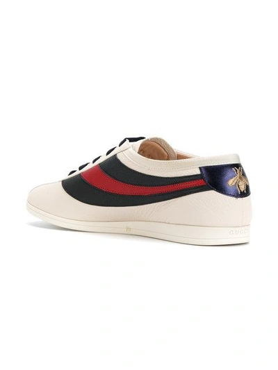 Shop Gucci Falacer Gg Web Sneakers