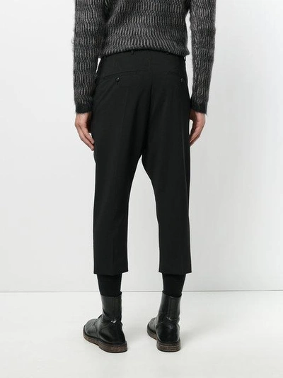 Shop Rick Owens Astaire Trousers In Black