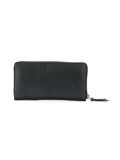 Shop Gucci Wallet With Embroideries