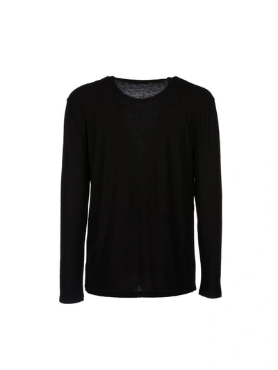 Shop Alexander Wang T T By Alexander Wang Long Sleeved T-shirt In Black
