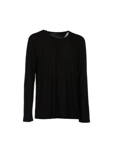 Shop Alexander Wang T T By Alexander Wang Long Sleeved T-shirt In Black