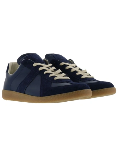 Shop Maison Margiela Sneakers In Blue