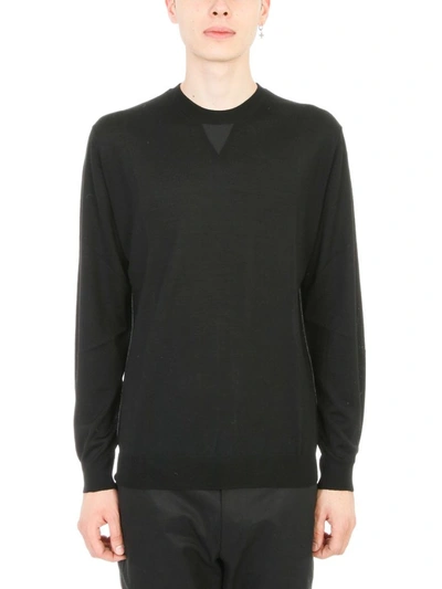 Shop Lanvin Black Wool Sweater