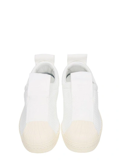 Shop Adidas Originals Adidas Superstar Bw35 Slip Sneakers In White