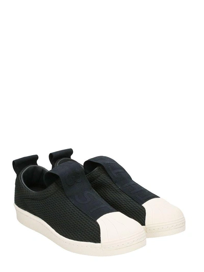 Shop Adidas Originals Adidas Superstar Bw35 Slip Black Sneakers