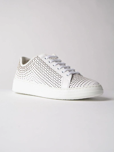 Shop Alaia Sneaker In Cwhite
