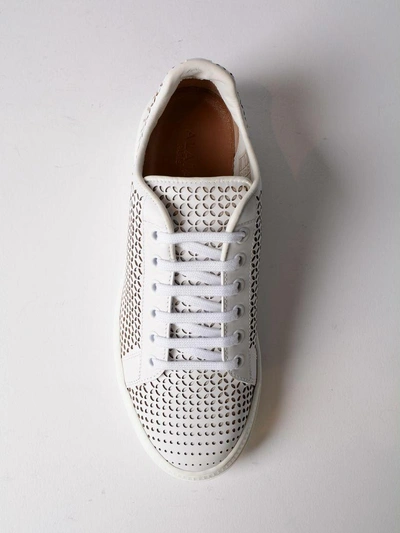 Shop Alaia Sneaker In Cwhite