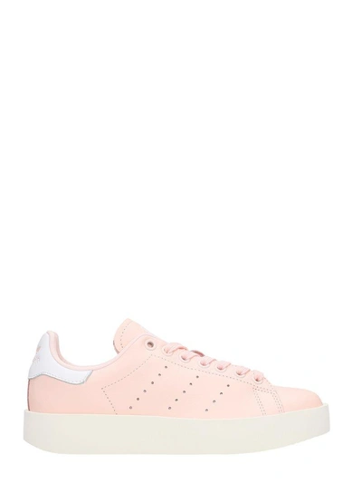 Shop Adidas Originals Stan Smith Bold Sneakers In Rose-pink