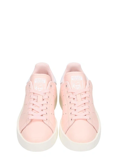 Shop Adidas Originals Stan Smith Bold Sneakers In Rose-pink