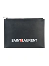 SAINT LAURENT Saint Laurent Black Envelope,397294D5J3E1070