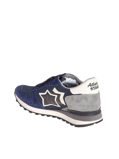 Shop Atlantic Stars Sneaker Argo In Blue