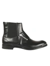 ALEXANDER MCQUEEN CLASSIC FITTED BOOTS,476215.WHQN4 1000 NERO