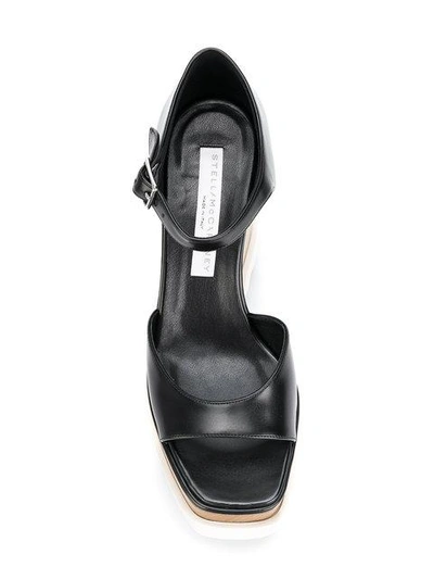 Shop Stella Mccartney Elyse Sandals In Black