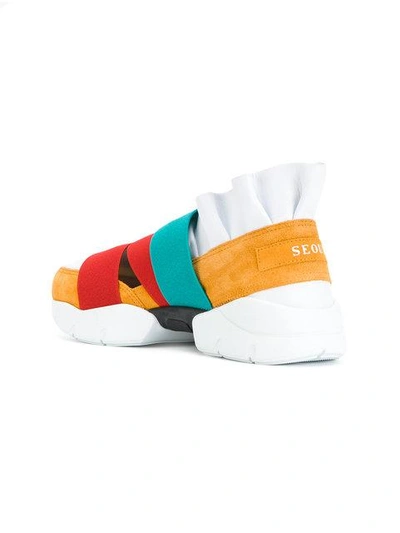 Shop Emilio Pucci Seoul Sneaker Of The World - Multicolour