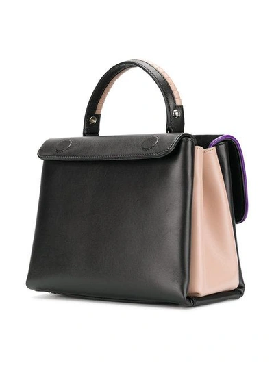 Shop Paula Cademartori Petite Faye Tote Bag In Black