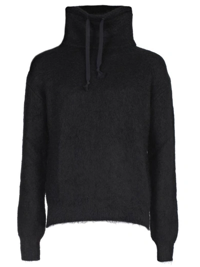 Saint Laurent Wool Knitwear In Black