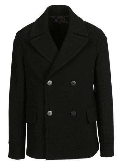 Shop Stella Mccartney Classic Pea Coat In Black