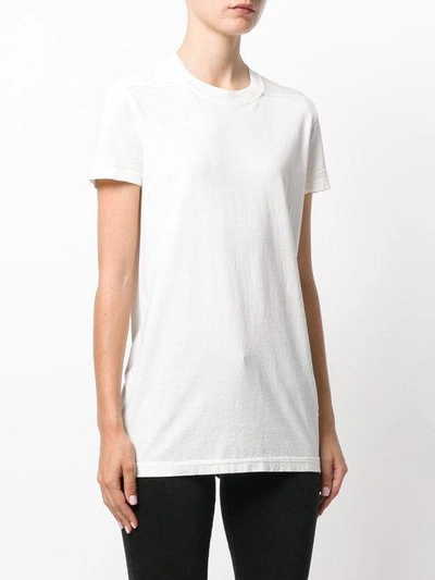 Shop Rick Owens Drkshdw Classic Fitted T In White