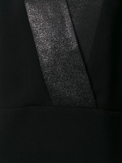 Alberto Biani Tuxedo Top - Black In Black
