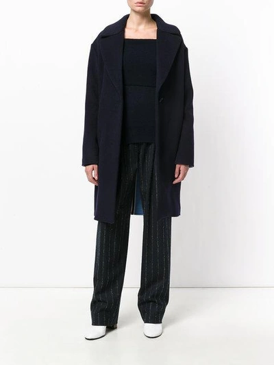 CEDRIC CHARLIER SINGLE BREASTED COAT A0601891512268002