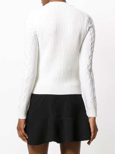 Shop Carven Cable Knit Jumper