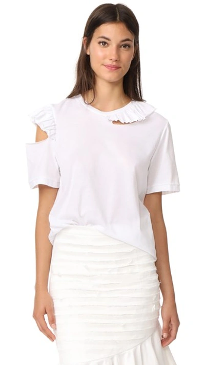 Shop Maggie Marilyn Endless Possibilities T-shirt In White