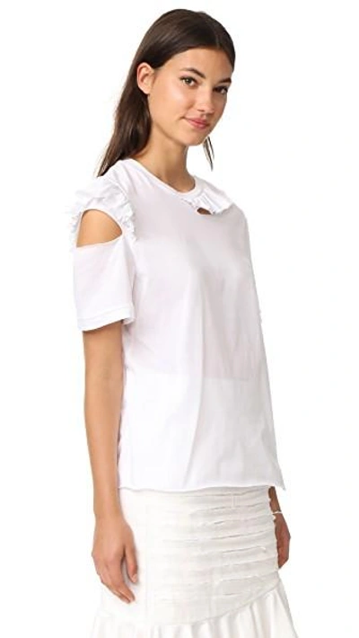 Shop Maggie Marilyn Endless Possibilities T-shirt In White