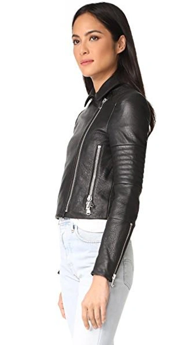 J brand aiah shop leather jacket