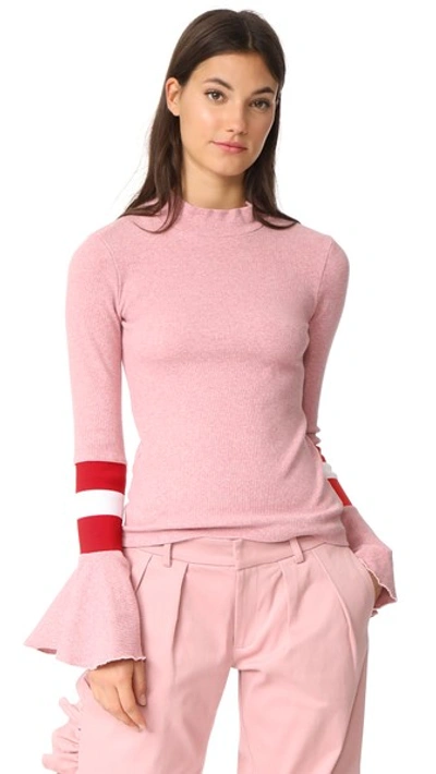 Shop Maggie Marilyn Stronger Than You Know Sweater In Pink