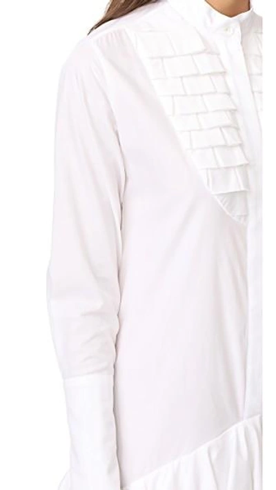 Shop Maggie Marilyn Super Human Shirtdress In White