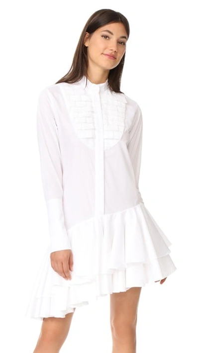 Shop Maggie Marilyn Super Human Shirtdress In White