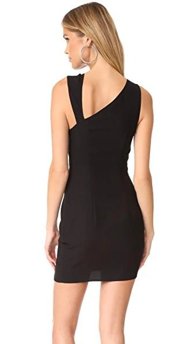Shop Aq/aq Mina Mini Dress In Black