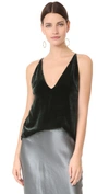 DION LEE VELVET CAMI