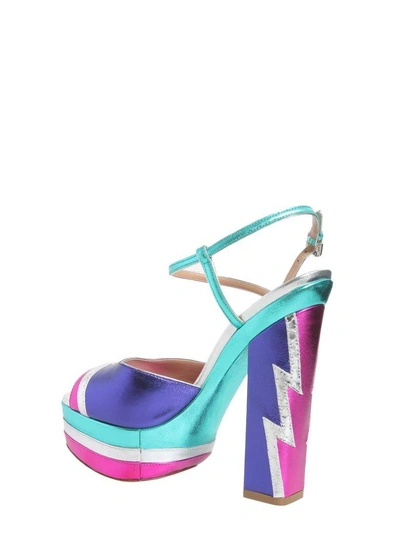 Shop Dsquared2 Glam Flash Sandals In Multicolor