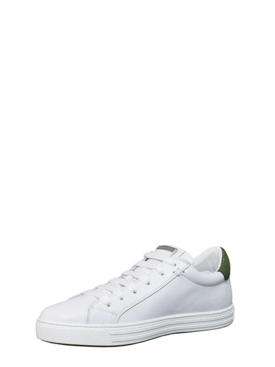Shop Dsquared2 Tennis Club Sneakers In Bianco