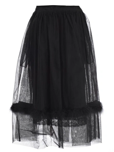 Shop Simone Rocha Skirt In Black